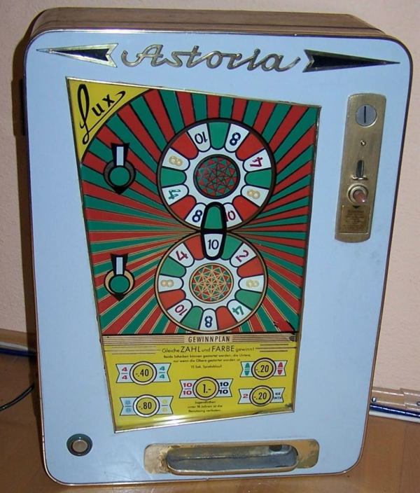 Astoria Lux, West Automaten, 1962 Astoria Lux, West Automaten, 1962